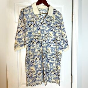 GUY HARVEY X AFTCO BLUEWATER FISH POLO SHIRT - LARGE